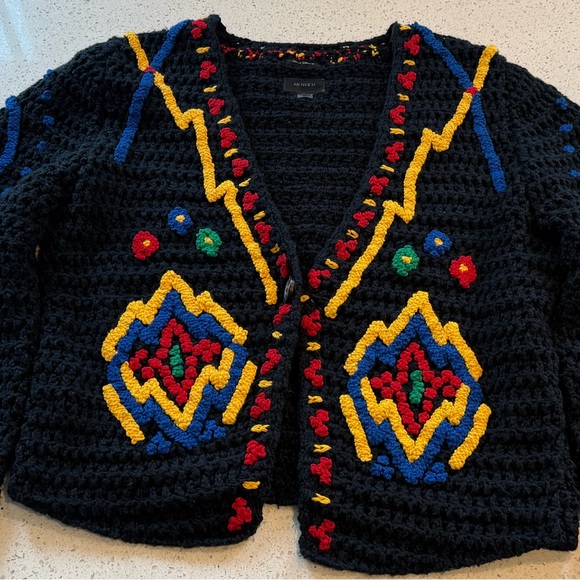 MOTHER Denim “In A Puff” Cardigan in Diamond In The Rough - Picture 10 of 15